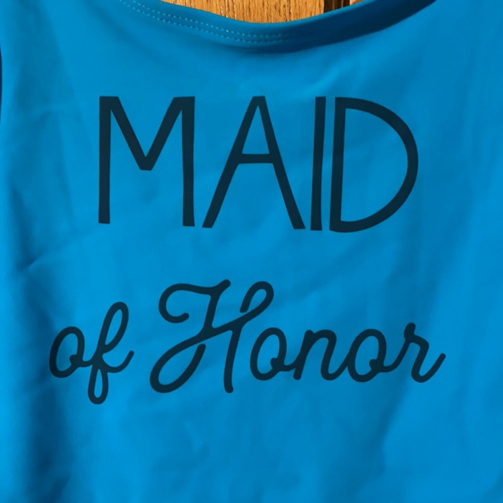 Maid of Honor one Piece Swim Suit